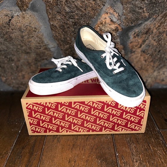 moss green vans